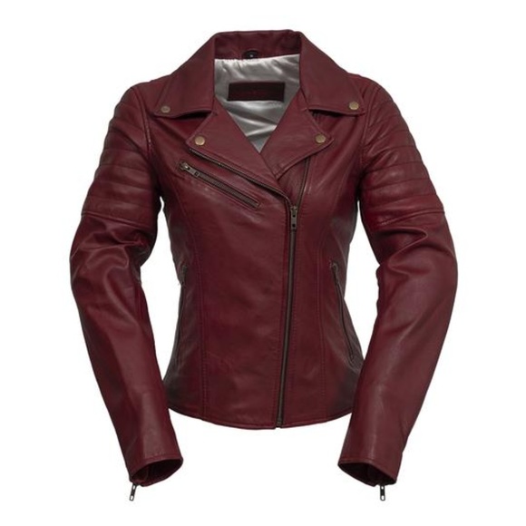 NWT Princess Leather Fashion & Riding Jacket OB